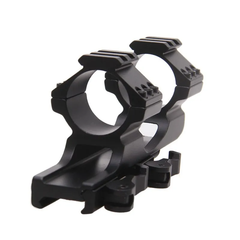 25.4mm/30mm Quick Release Cantilever Weaver Forward Reach Dual Ring Scope Mount  Sight Bracket Rear Extension Integrated Bracket