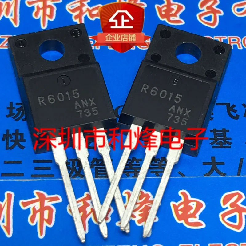 5PCS-10PCS R6015ANX TO-220F 600V 15A ใหม่และต้นฉบับบนสต็อก
