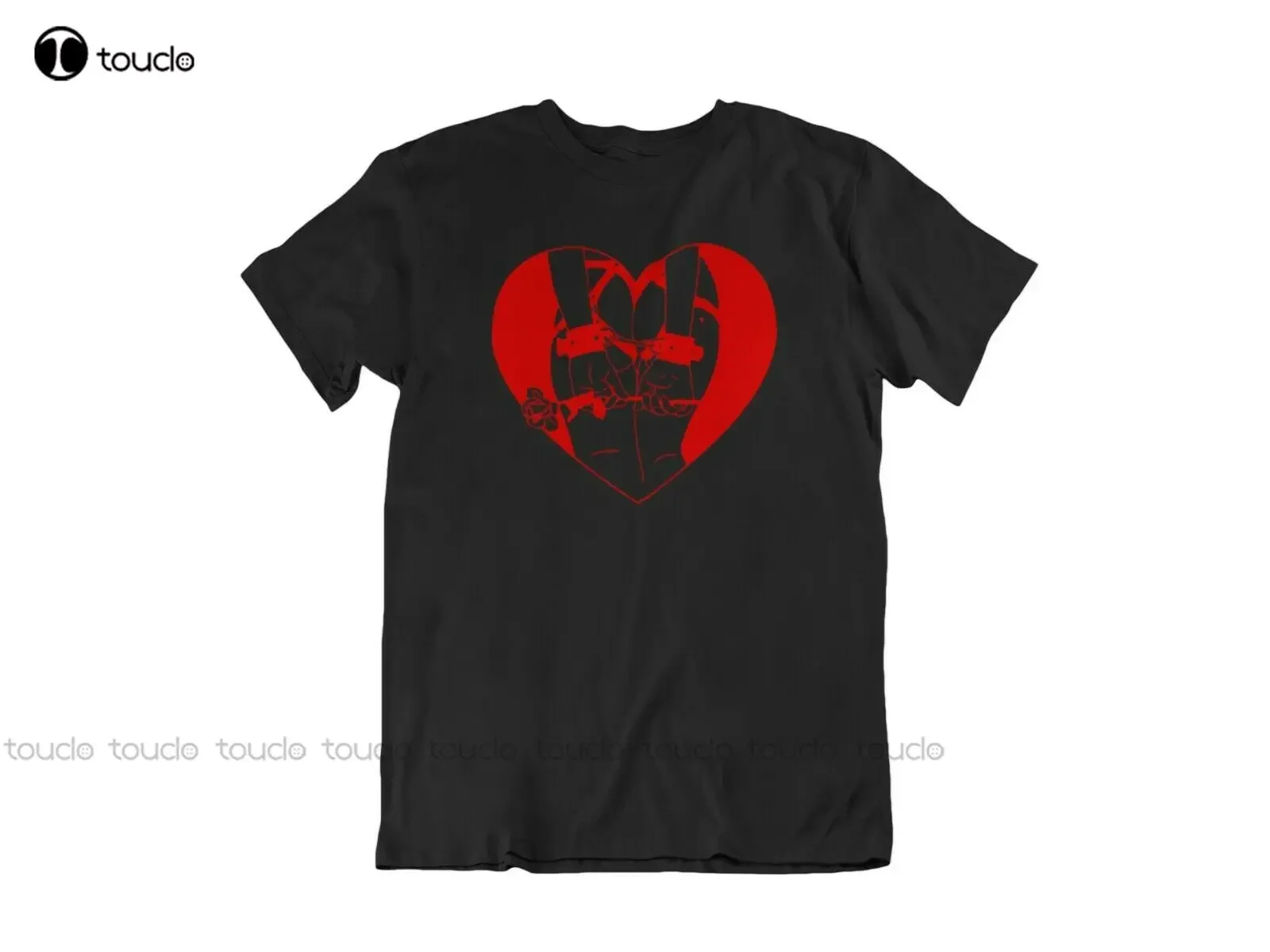 I Love Bondage Bdsm T-Shirt Black And White Shirt Custom Aldult Teen Unisex Digital Printing Tee Shirts Fashion Tshirt Summer 