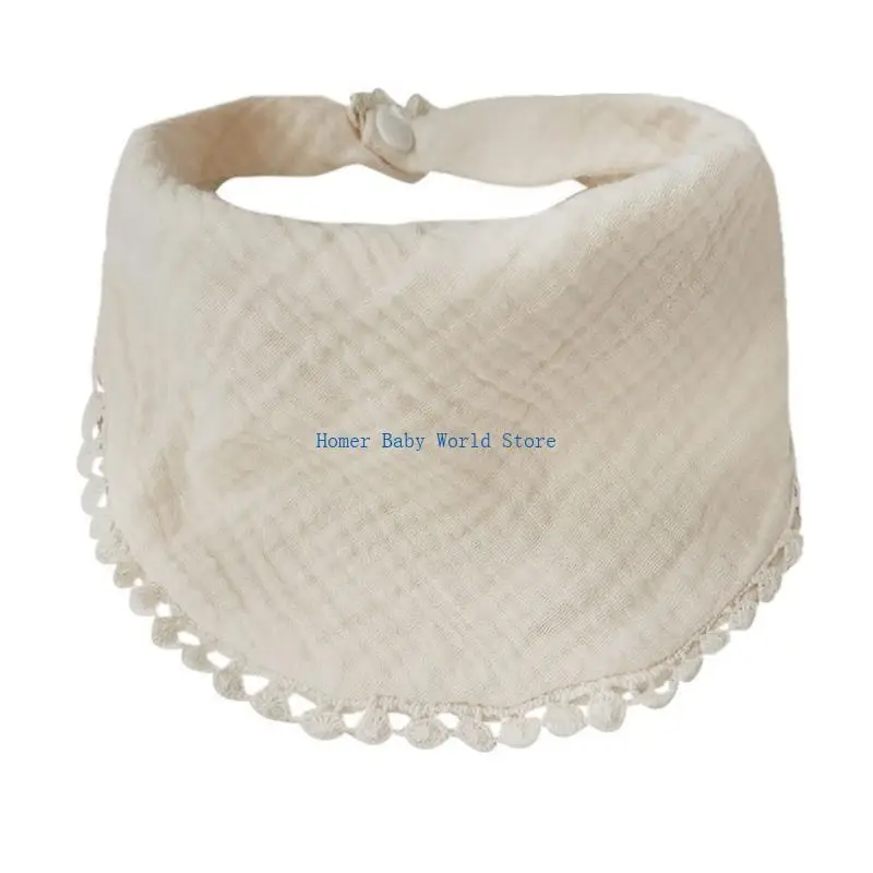 B2QD 1 قطعة من قماش التجشؤ لحديثي الولادة، منشفة ماصة للتجشؤ، تغذية الأولاد والبنات، باندانا #2