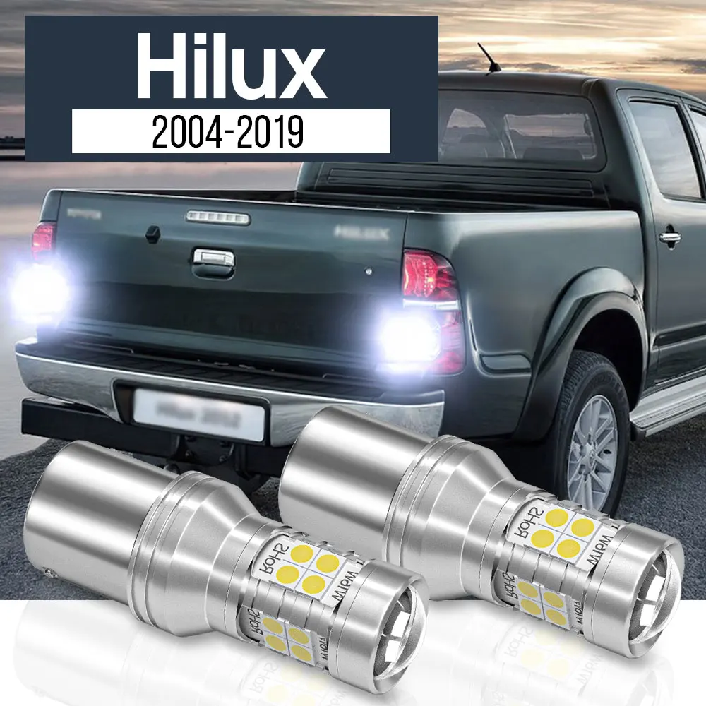 

2x LED Backup Light Reverse Lamp Blub Canbus Accessories For Toyota Hilux 2004-2019 2010 2011 2012 2013 2014 2015 2016 2017 2018