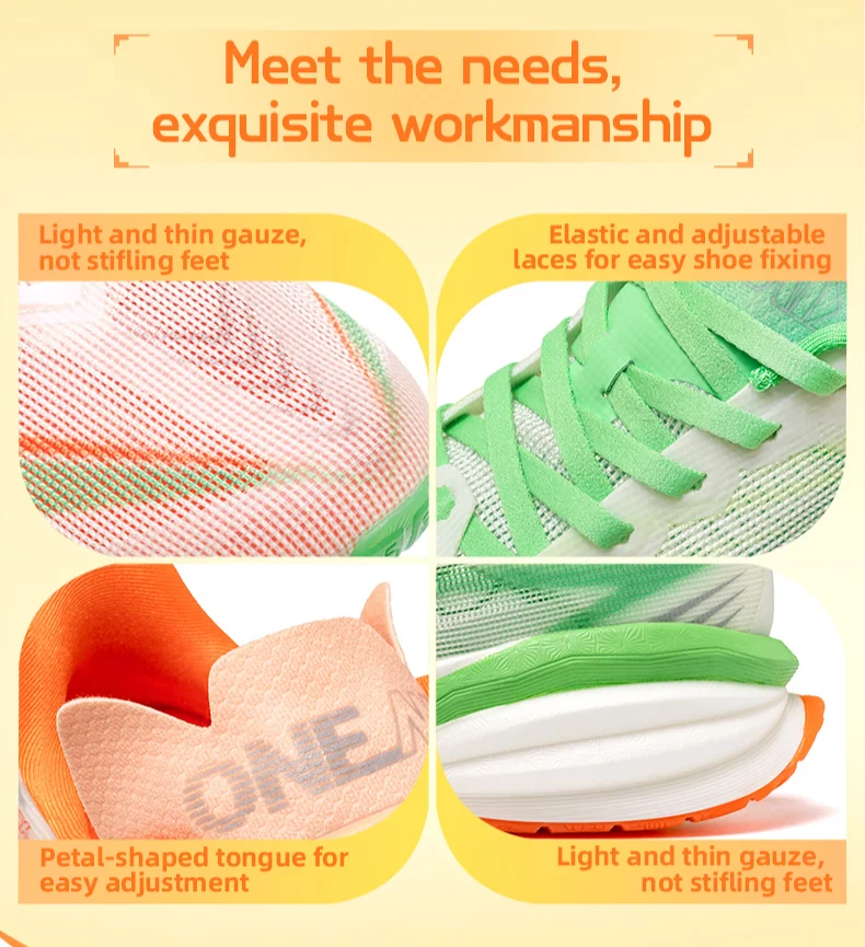 ONEMIX YUE SHUANG Laufschuhe für Herren, Luftpolster, sportliche Paar-Trainer, Sport-Laufschuhe, Outdoor-Sneaker für Damen – Detail 14