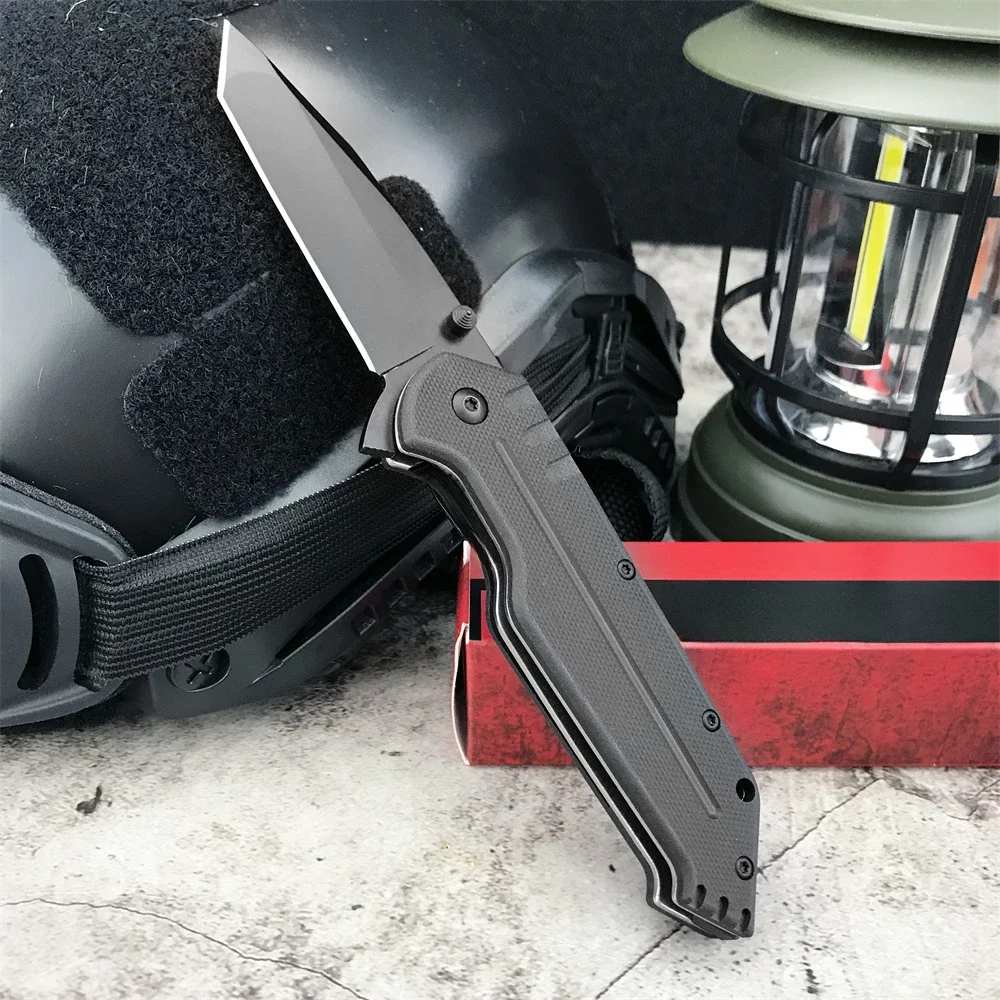 

KS 3430 Универсальный складной нож Tanto Blade G10 Ручка Карманный нож Кемпинг Выживание Тактический Боевой Охота Открытый EDC Инструмент