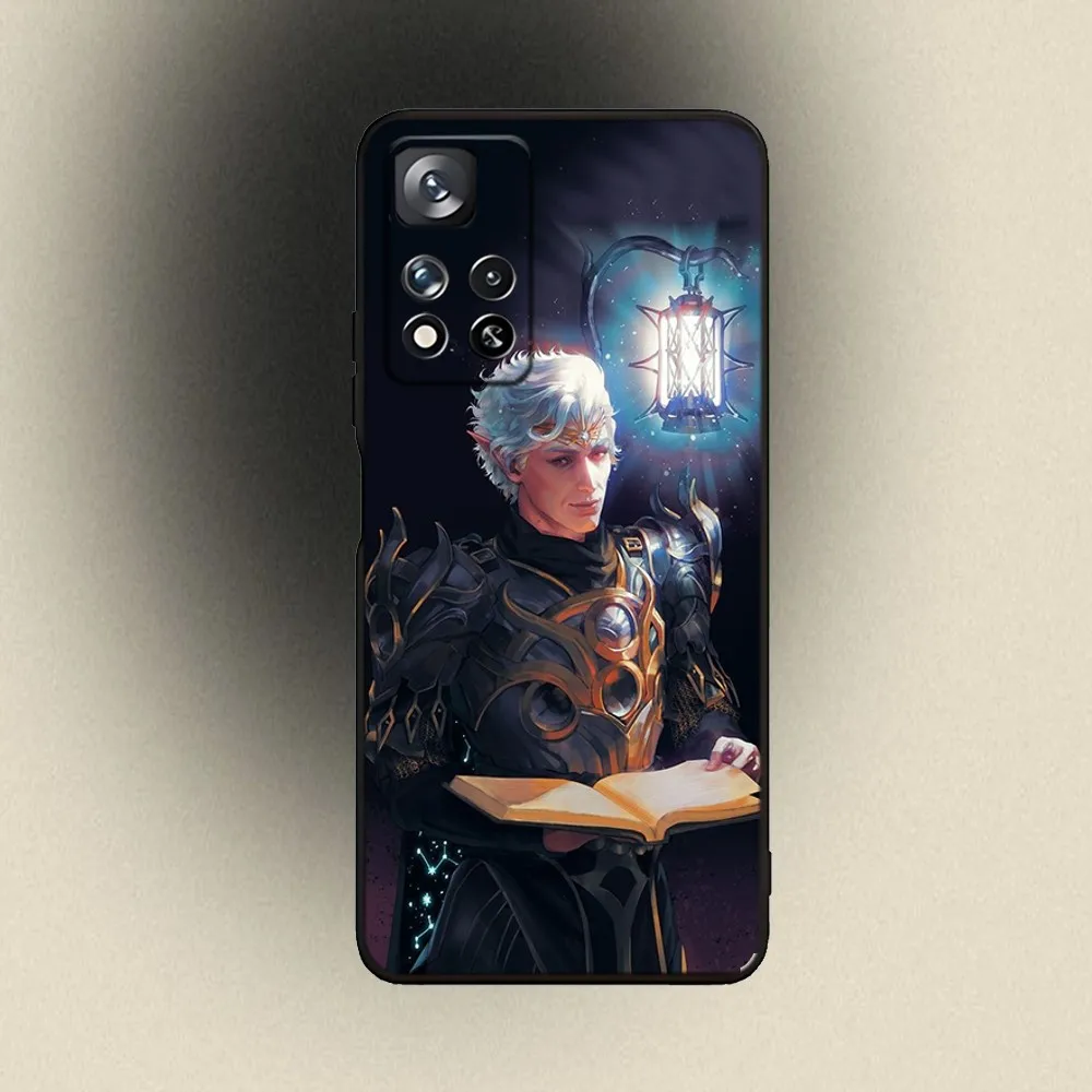 Game B-Baldurs Gate BG3  Phone Case For Samsung Galaxy A20,A21s,A22,A31,A32,A52,A53,A72,73,A80,A91 Soft Black Cover