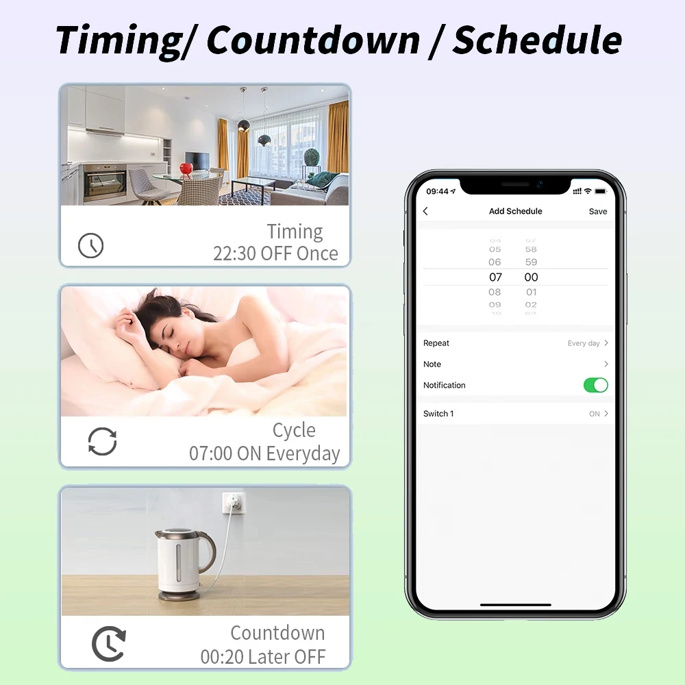WiFi RF Roller Shutter Switch and 433MHz 5-in-1 Wireless Remote Control for Blinds,AC Motor work with Tuya,Google Assist,Alexa