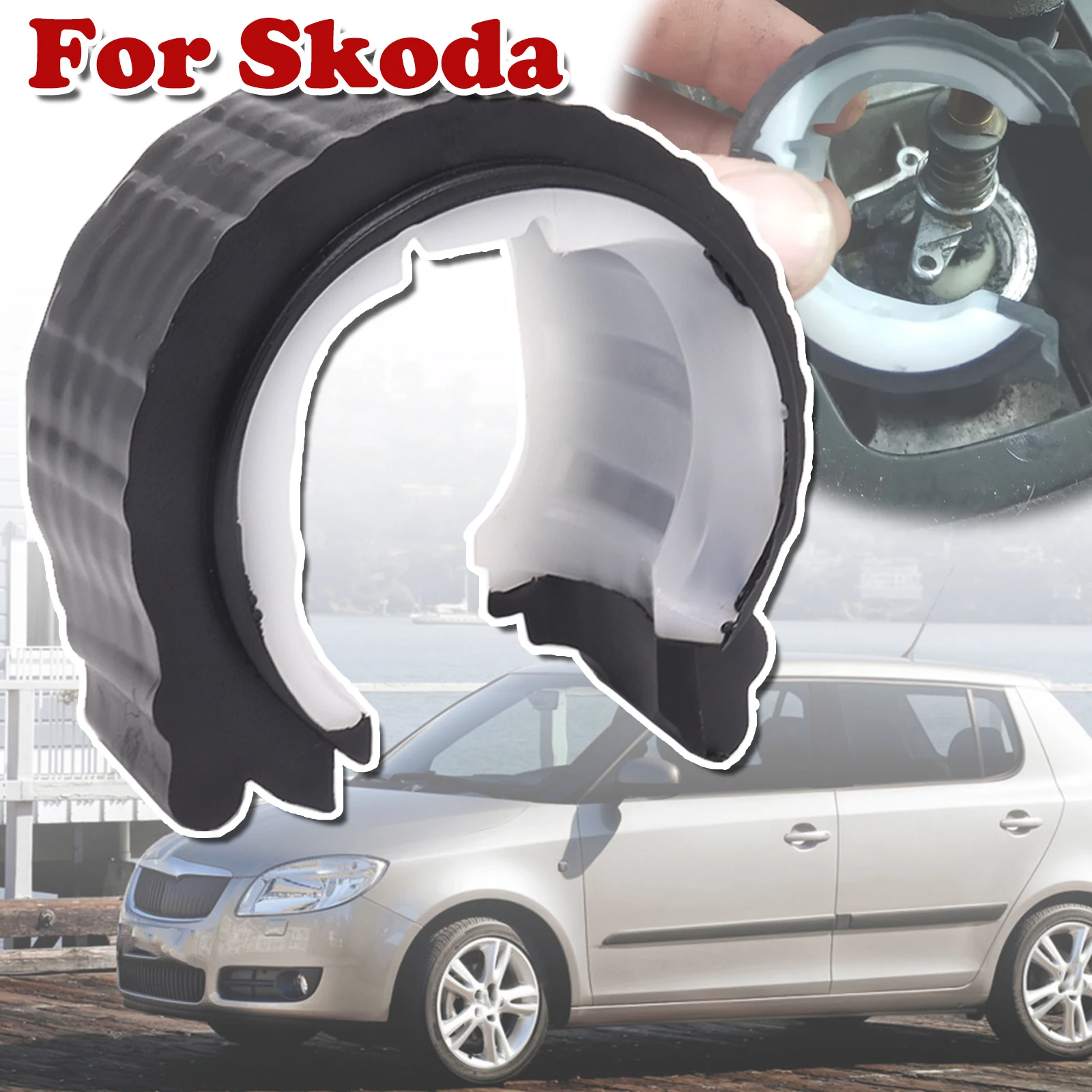 

For Skoda Fabia Octavia Manual Shifter Bearing Shell Gearstick Lever Rod Damping Linkage Pivot Bush Insulator Ball Uper1K0711699