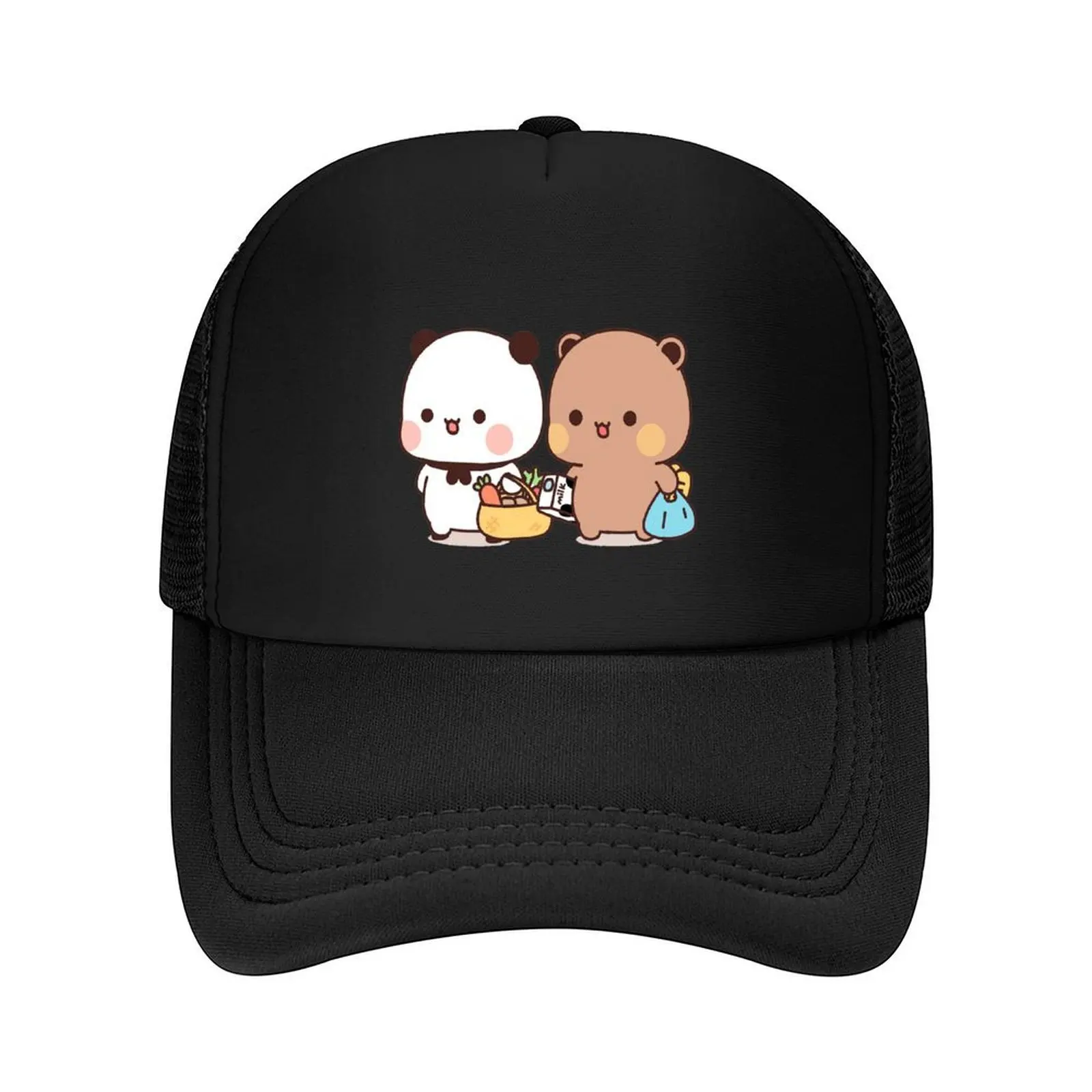 

Cute Bubu And Dudu Go To Grocery Together Baseball Cap Custom Cap New Hat Fashion Beach Thermal Visor Golf Men Women's
