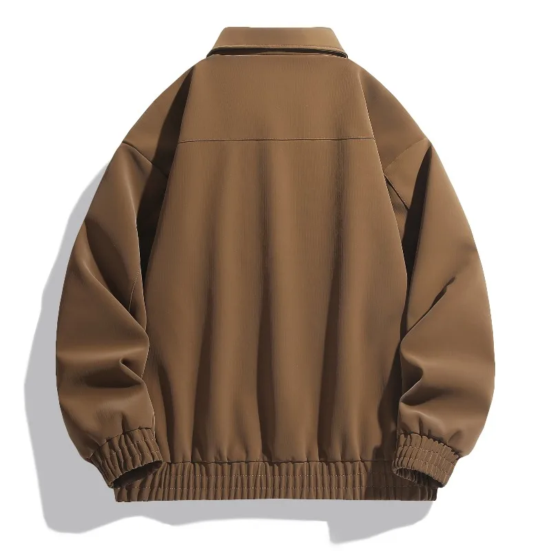 Outdoor Fashion Trend Fitness Running Imitation Leather Jacket Autumn Winter High Quality Comfortable Breathable Warm Jacket