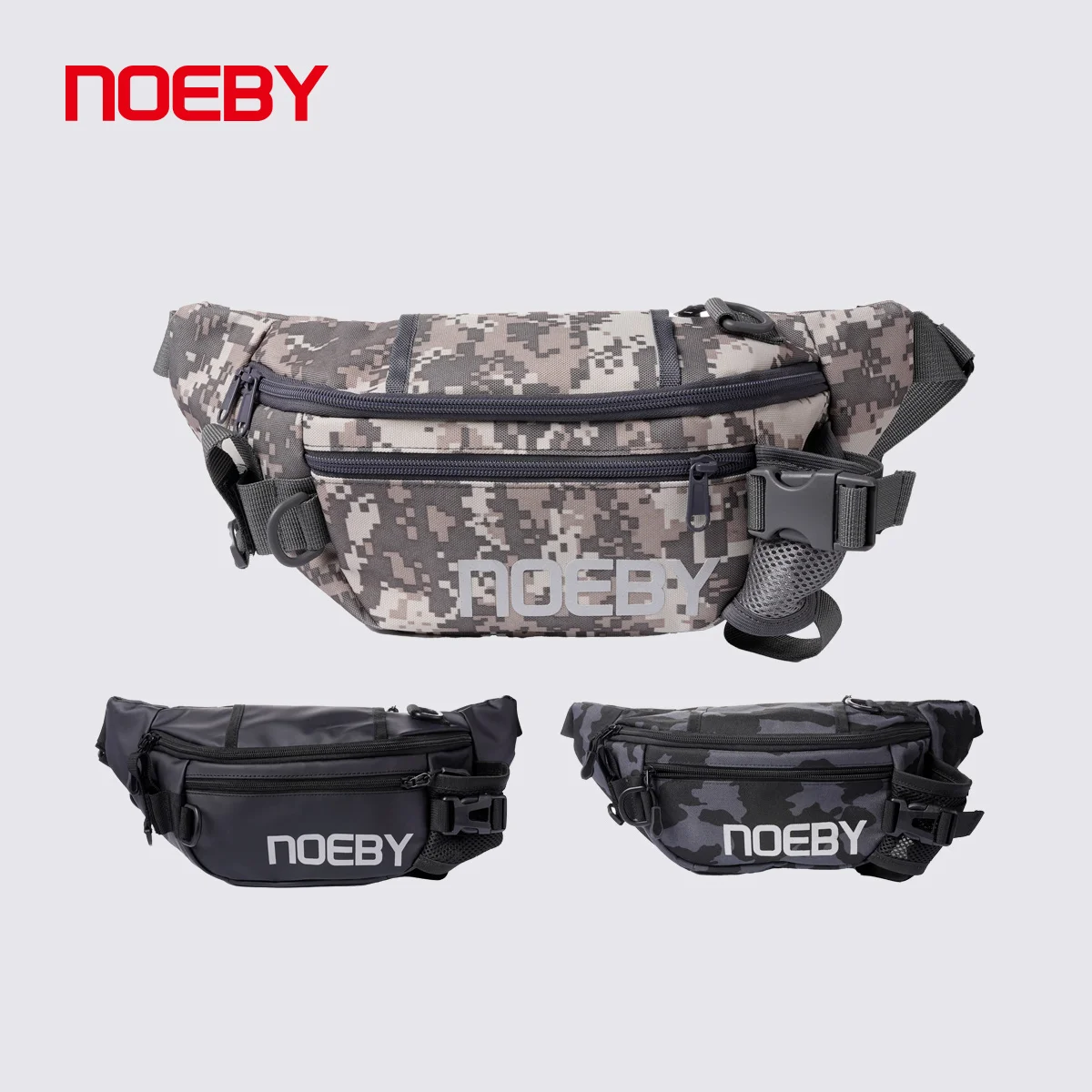 

Noeby-Leather Nylon Material Portable Fishing Bag, Hip Pack, Fishing Tools, Boat, Sea, Inner Size, 30cm x 15cm x 10cm