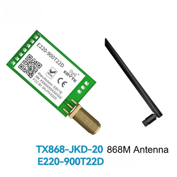 LLCC68 LoRa 868MHz 915MHz Wireless Module 22dBm Long Range 5km CDSENET E220-900T22D SMA-K UART RSSI Transmitter Receiver DIP LLCC68 LoRa 868MHz 915MHz Wireless Module 22dBm Long Range 5km CDSENET E220-900T22D SMA-K UART RSSI Transmitter Receiver DIP