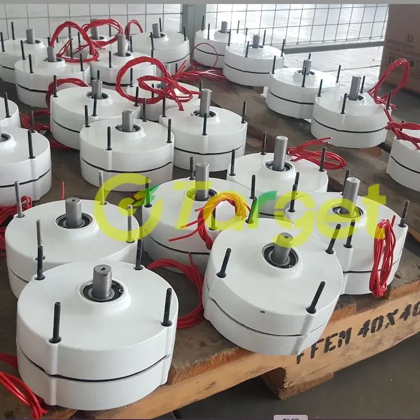 Home Use Generator 3KW 5KW 6KW 12V 24V 48V Low Speed Dynamo Gearless Permanent Magnet AC Alternators for Wind Water Turbine