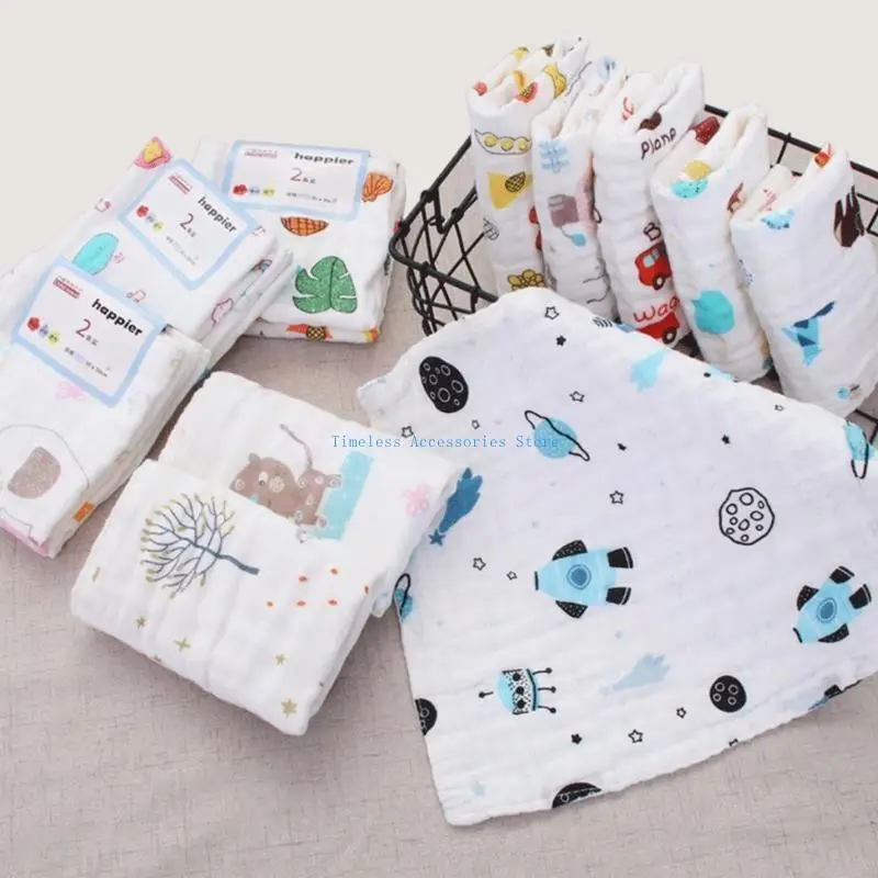 Asciugamano quadrati garza quadrati sei strati 97qe per bambino