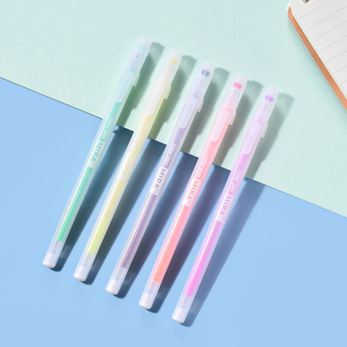 12 Pcs/Set Colored Gel Pen Set Macaron Kawaii Ballpoint Marker Painting Pens Korean Stationery School Supplies for Students