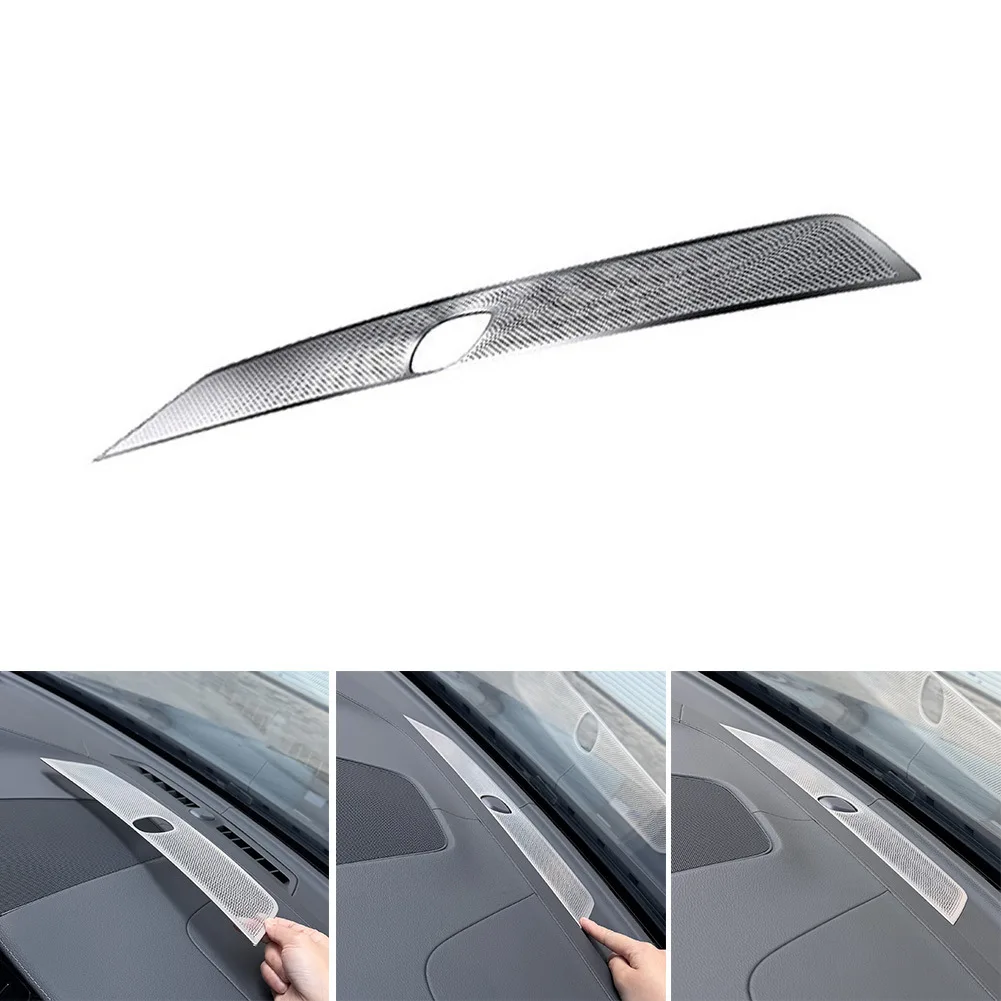 

Для Volvo XC60 2018-2026: Накладка на центральный воздуховод кондиционера, отделка из нержавеющей стали