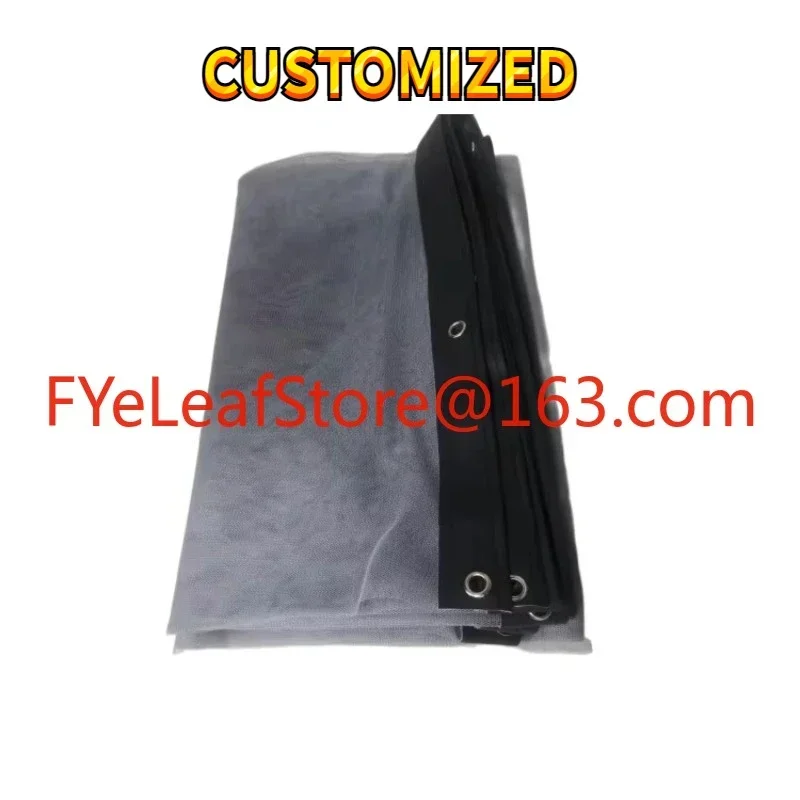 Can be customized hologram gauze mesh screen stage 3d holographic projector screen