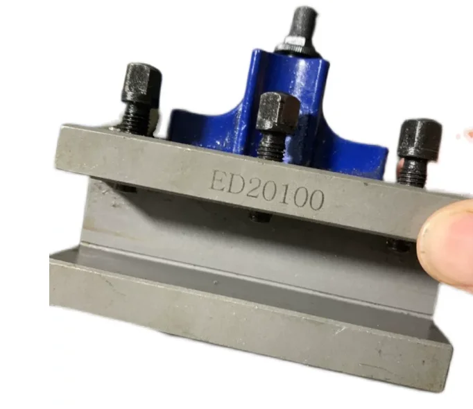 ED20100 quick change tool holder storage rack with 40 workstations can accommodate 20 CNC tool holders per unit