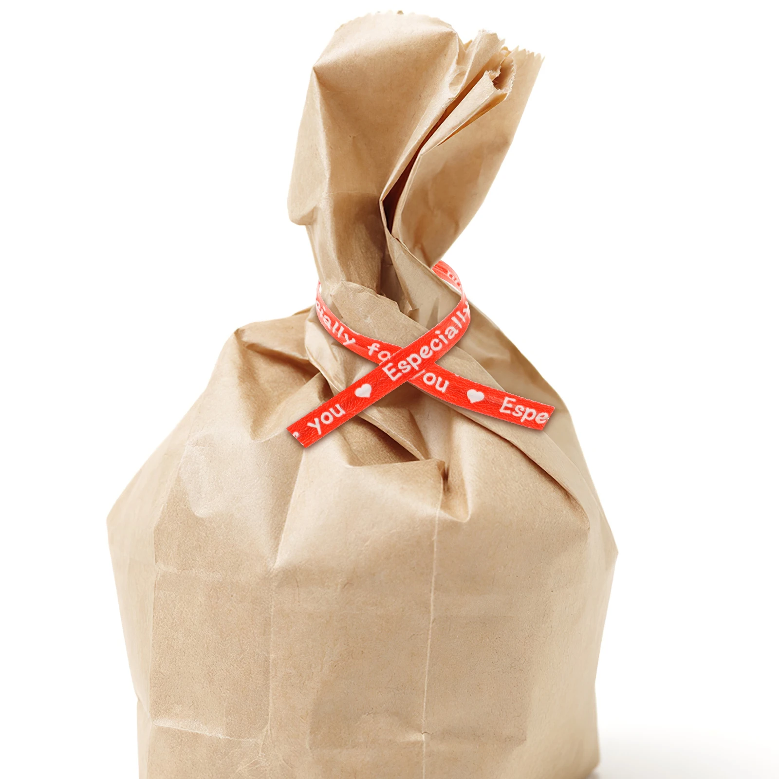 

1000pcs Kraft Paper Tie Ribbon Sealing Ribbons Candy Bag Wire Closure Ties Closure Office Organization Gift Labels