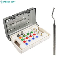 1 Set Dental Implant Remover Kit For Surgical Broken Screw Remove Dentistry Drill Driver Guide Restoration Tools