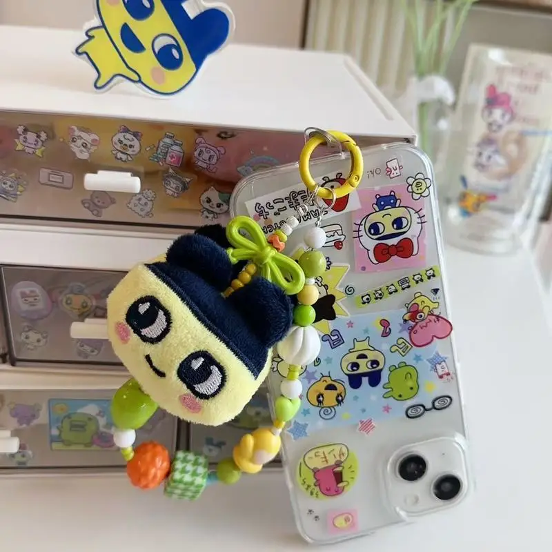 Kawaii Tamagotchi Handykette Niedliche Mametchi Handy-Hängeseil Schlüsselanhänger Tasche Hängekette Zubehör