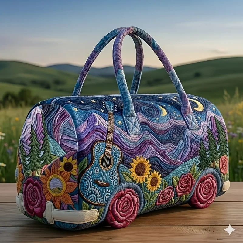 New Portable 3D Digital Print Travel Bag, Multi-Functional Sports & Gym Bag