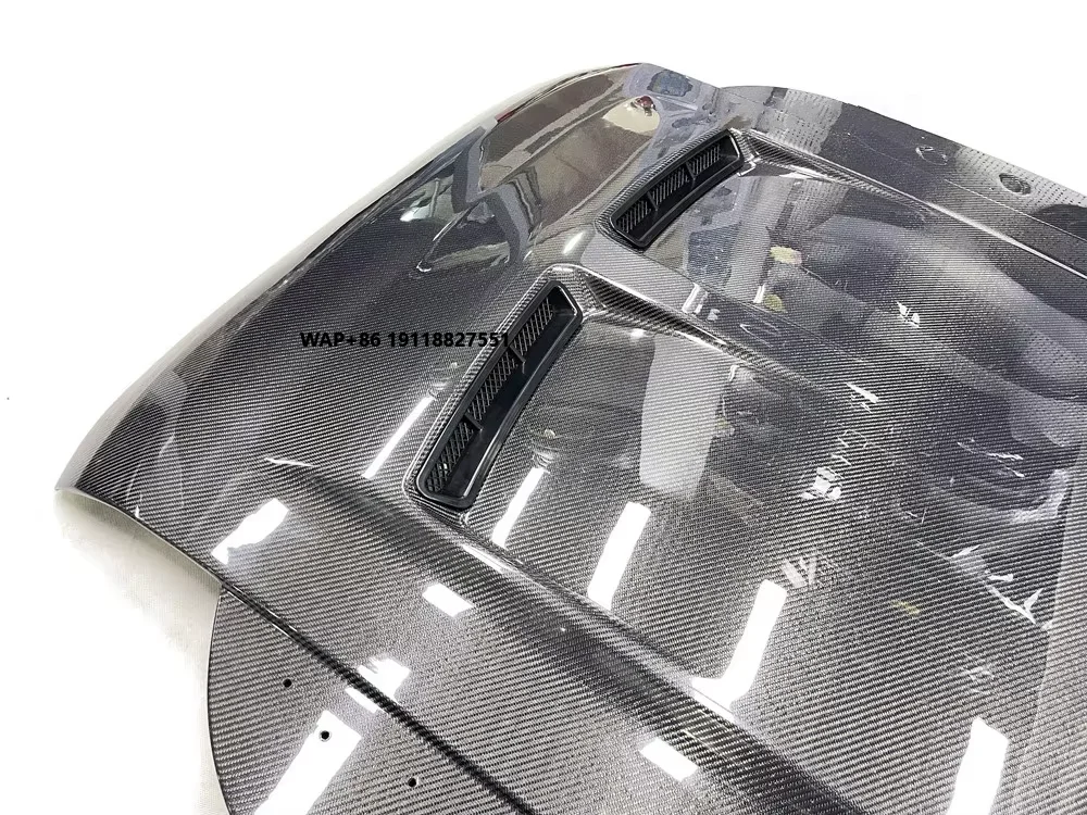 

Vacuum Infused Carbon Fiber Hood - Featherweight, Heat-Stable, Bespoke Design for High-Performance Racing Vehicles
