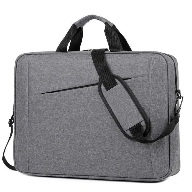 Cross-Border Foreign Trade Men's Bag Notebook2024New Portable Business Shoulder Bag Crossbody Student Computer Bag Wholesale