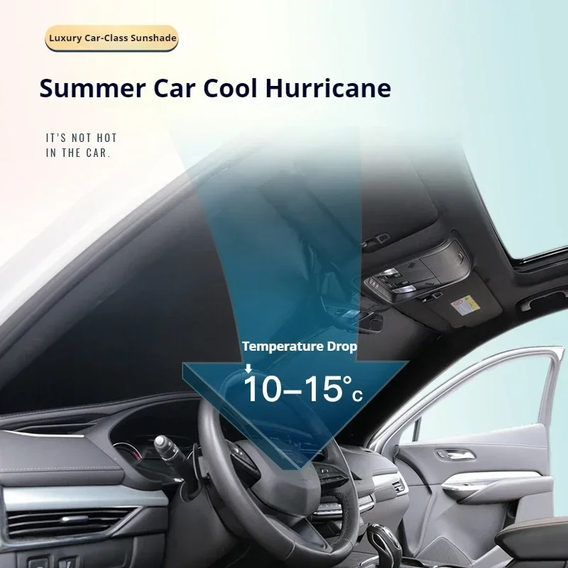 Windshield Sunshade Car Visor Front Window Sun Shade Cover For Toyota RAV4 Highlander CHR C-HR 4Runner Camry Parasol Accessories view 4