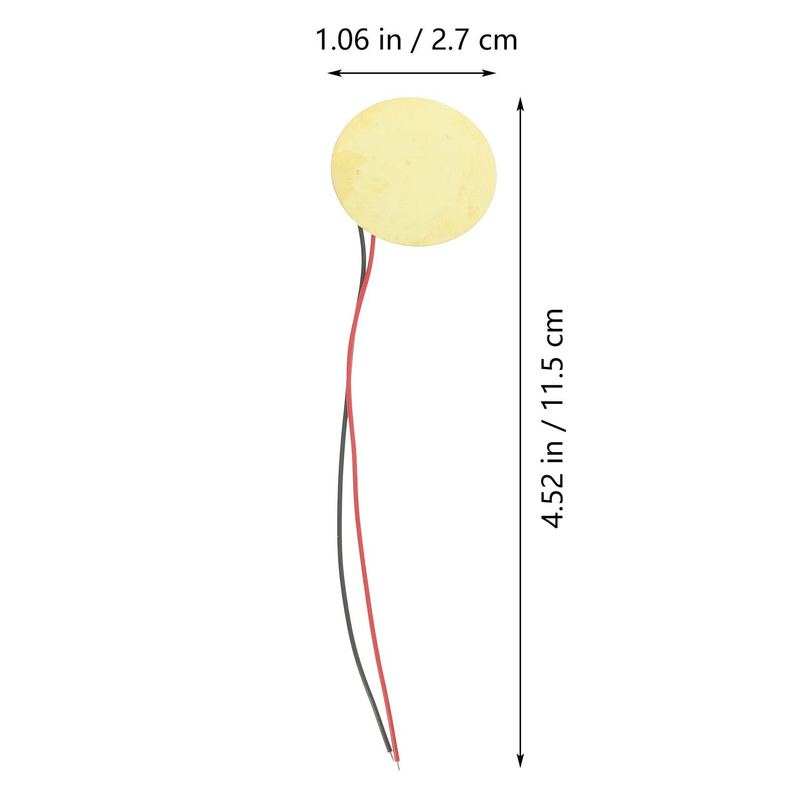 

20pcs Piezo Discs Acoustic Instruments Accessories Loud Sound Copper Sheet Sensor for Guitar Drum Trigger