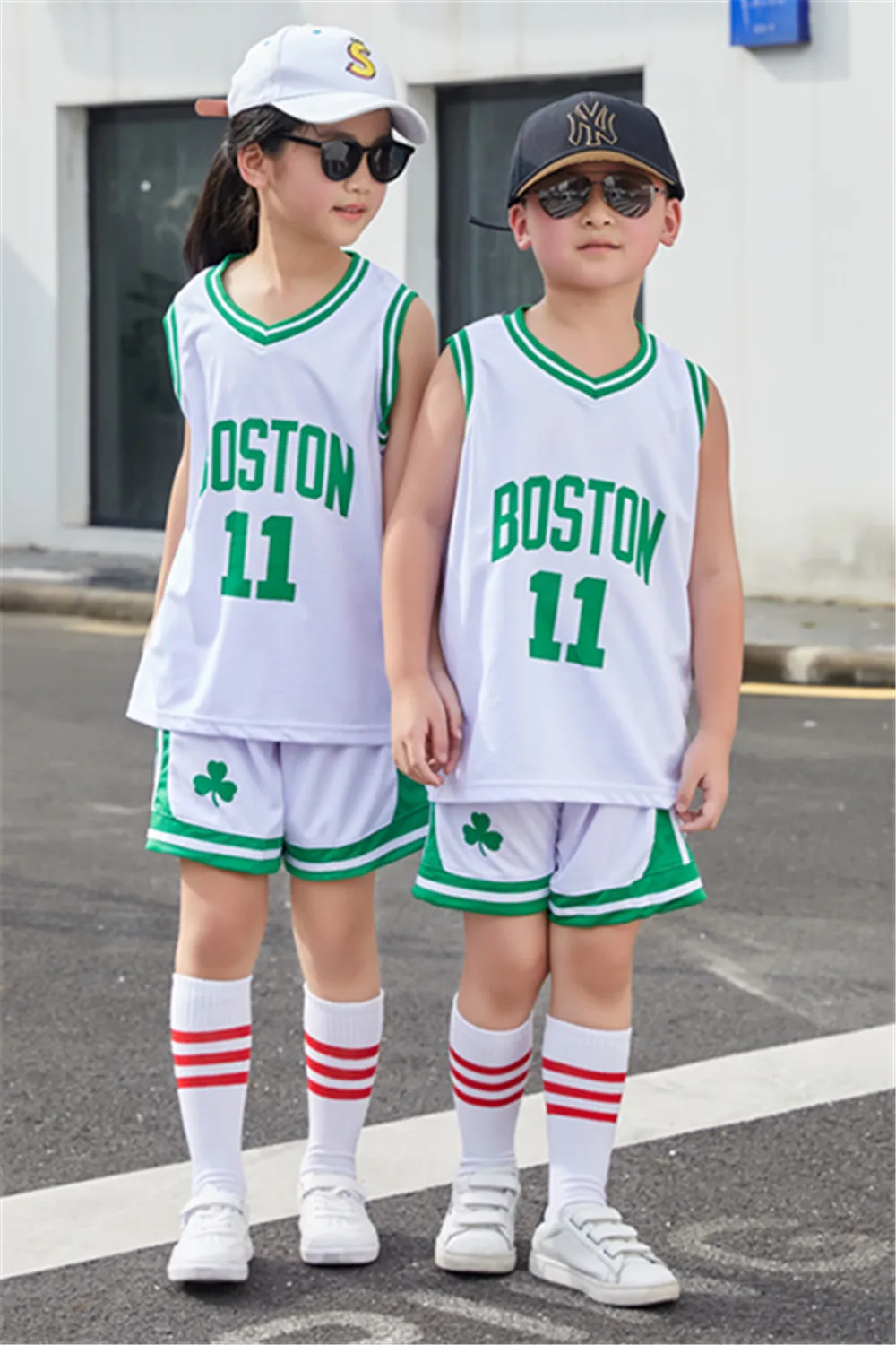 NEW 23/24 boy girl special number 11 Basketball Jerseys Children\'s uniform set primary school jersey game team uniform training