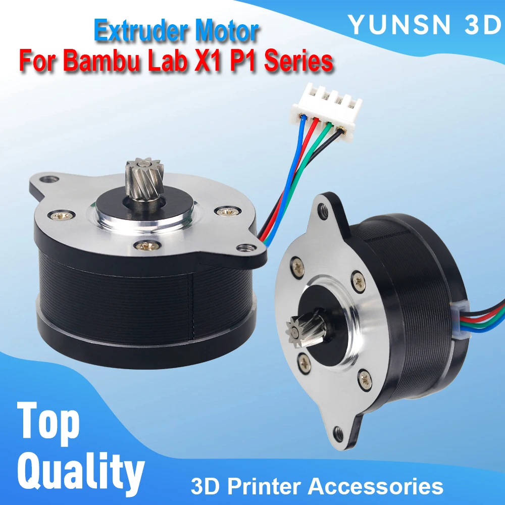 

Extruder Motor For Bambu Lab X1 P1 Series 3D Printer Accessory High Temperature & Speed Motor Compatible For Bambulab X1/P1