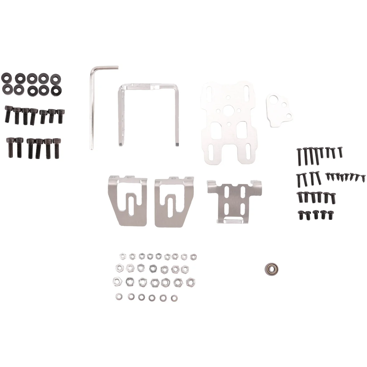 1Set DC 4.8-5V Dual Servo Gimbal Bracket 29X29Mm Camera Pan/Tilt Stand with 2PCS 9G Steering Gear for RC FPV