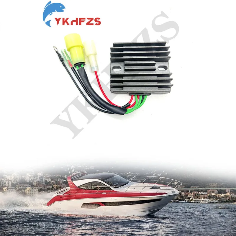 

6R3-81960-10 Voltage Regulator Rectifier Assy for Yamaha Outboard 100HP - 225HP 197-0001， SH601-13， 230-58240