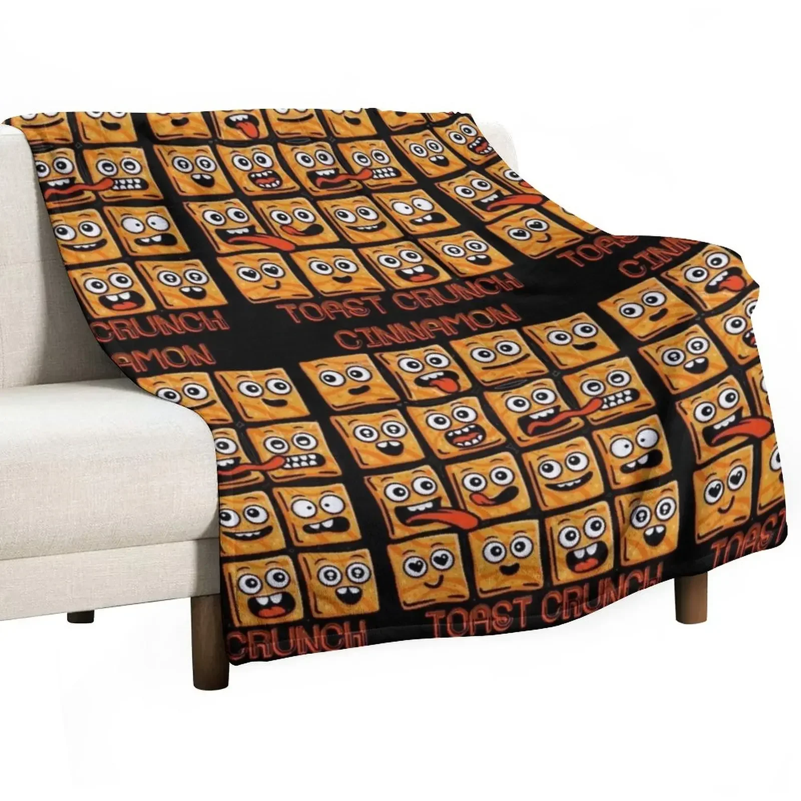 CINNAMON TOAST CRUNCH Throw Blanket Sofa Extra Large Throw Baby Flannel Fabric Blankets