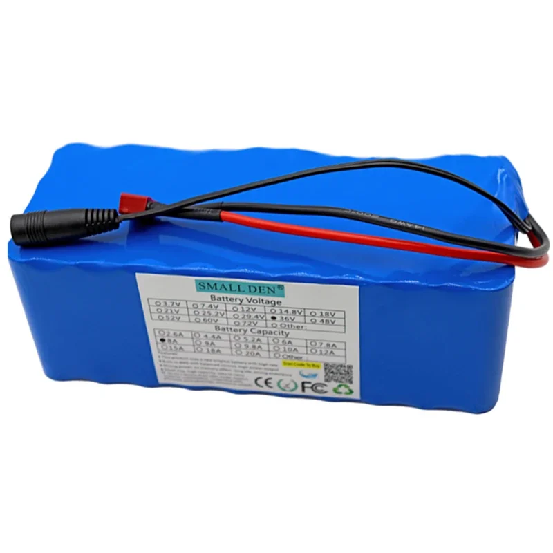 Akumulator litowy 36 V 8 Ah 18650 10S4P 8000 mAh z wbudowanym systemem BMS 15 A do elektronarzędzi, akumulator zapasowy