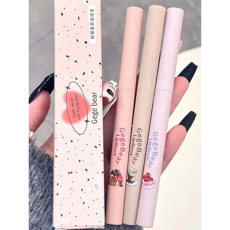 Light Sweet And Soft Fog Lipliner Outlines The Lip Shape, Lasting, Not Easy To Fade, Not Take Off Makeup, Nude Pink Lip Liner