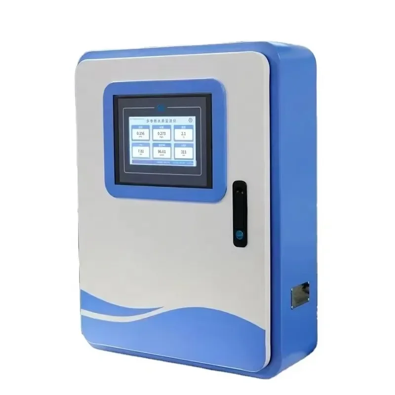 Multi-parameter Online Drinking Water Monitoring System PH ORP EC Temp. Turbidity Free Chlorine Water Quality Tester