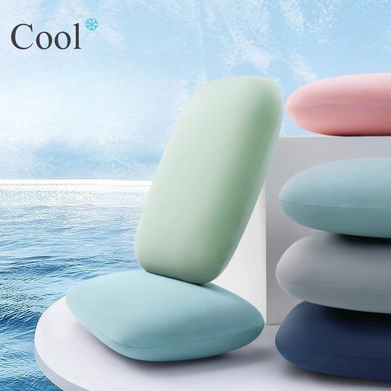 Office Lunchtime Ice-silk Nap Pillow Belly-down Sleeping Pillow Pillow Lumbar Support Pillow Children’s Hugging Pillow Sponge
