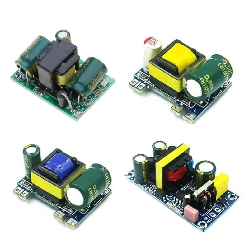 F3KE 220V to 5V/12V/24V Step Down Regulator Waterproof BuckConverters for Clocks and Thermometers