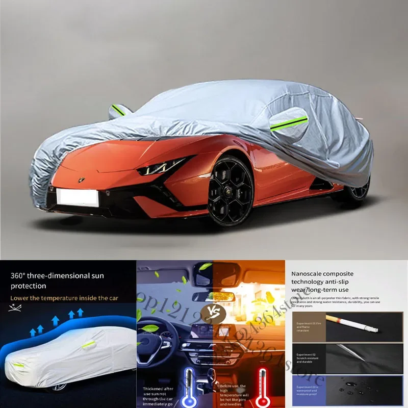 

For Lamborghini Huracan Auto Anti snow Anti dust Anti-uv Anti peeling paint And Anti Rainwater 210t car cover Car cover