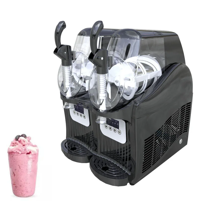 

Slush Machine Ice Cream Maker 300W Snow Melting Machine Commercial Smoothies Granita Machine Ice Slusher Beverage Cold drink