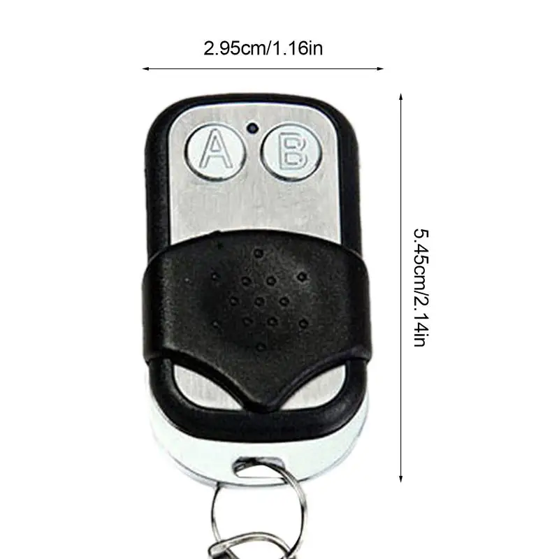 รีโมทคอนโทรล433 MHz ที่เปิดประตูโรงรถรีโมทคอนโทรลสำหรับกุญแจประตูไฟฟ้าเครื่องทำสำเนาโคลนโรงรถ