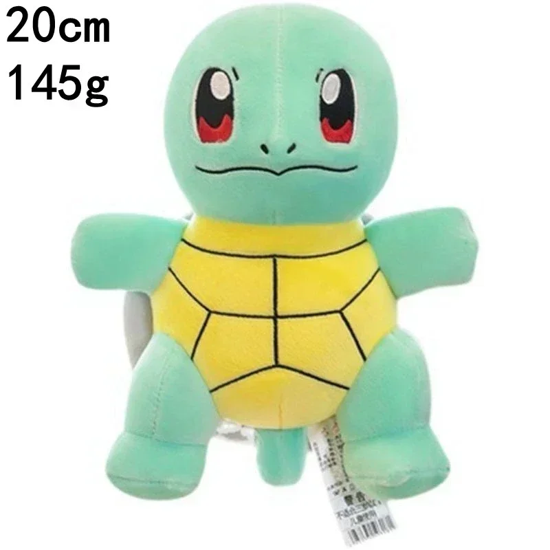 2025 لعبة البوكيمون القطيفة عالية الجودة أنيمي الكرتون بيكاتشو تشارماندر السنجاب Bulbasaur محشوة دمية هدية للأطفال الأطفال.