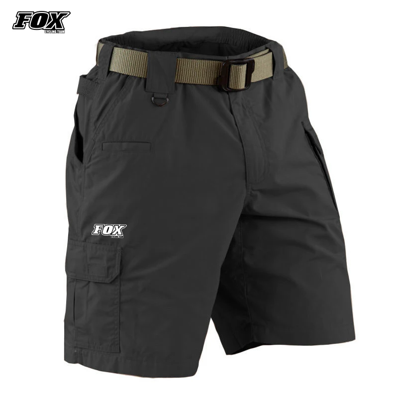 

Мужские шорты для езды на велосипеде FOX, дышащие мужские бриджи для езды на велосипеде, спортивные брюки для мужчин