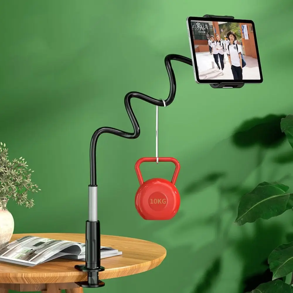 Dudukan Ponsel 70Cm Kualitas Tinggi Braket Desktop Lengan Panjang Fleksibel Tempat Tablet Portabel Universal