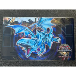 Yugioh Playmat Soul-Dwelling Blue-Eyes Dragon TCG CCG OCG Trading Card Game Mat Yu-Gi-Oh Mats-Y366