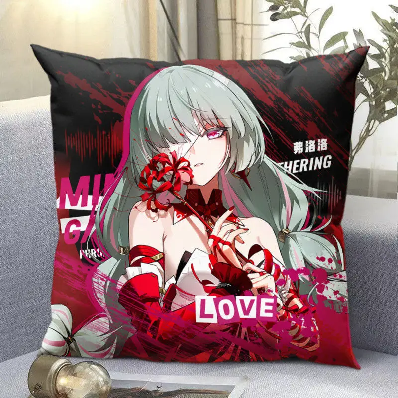 40 سنتيمتر Wuthering Waves لعبة أنيمي كوس أوغوستا جالبرينر تشيزا فورولوفا الخ. وسادة وسادة كرتونية لطيفة للجنسين 2025