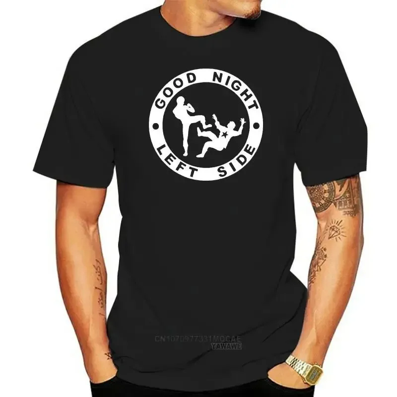 Good Night Left Side T Shirt Novelty Funny Graphic Tshirt Tshirts Women Men Fashion