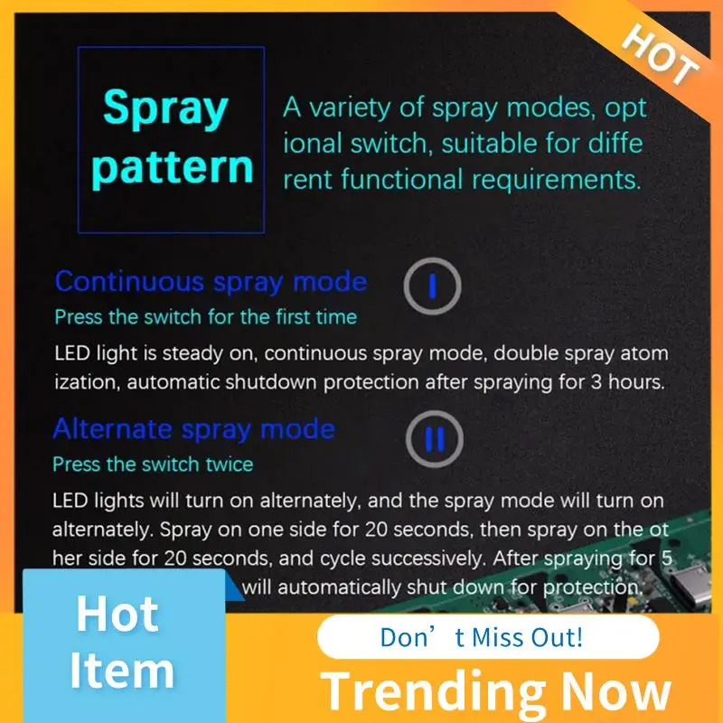 BBNV-Atomisierungsmodul Dual Spray Zerstäubungsmodul Zerstäubung Experimentelle Ausrüstung Ultraschall