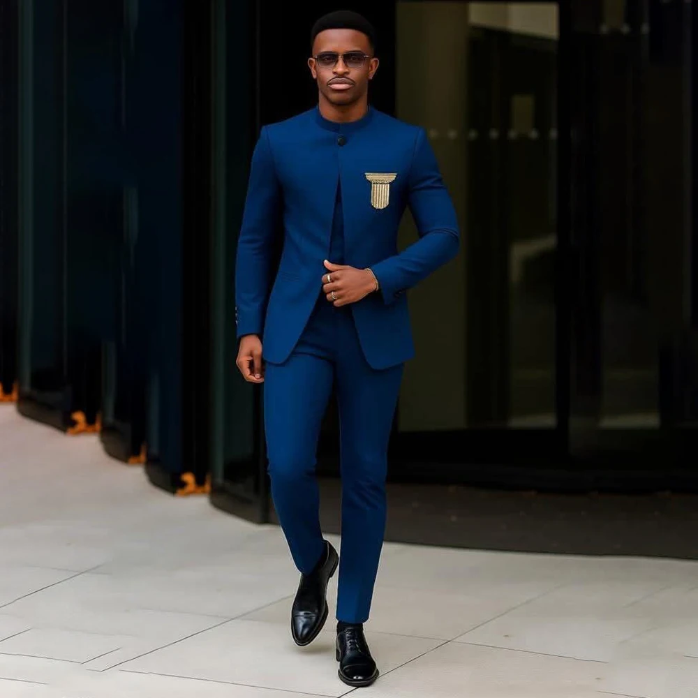 

Элегантные мужские костюмы: формальная мужская одежда, индивидуальный пошив, однобортный пиджак с отложным воротником, приталенный крой, комплект из 2 предметов (пиджак и брюки), индивидуальные наряды