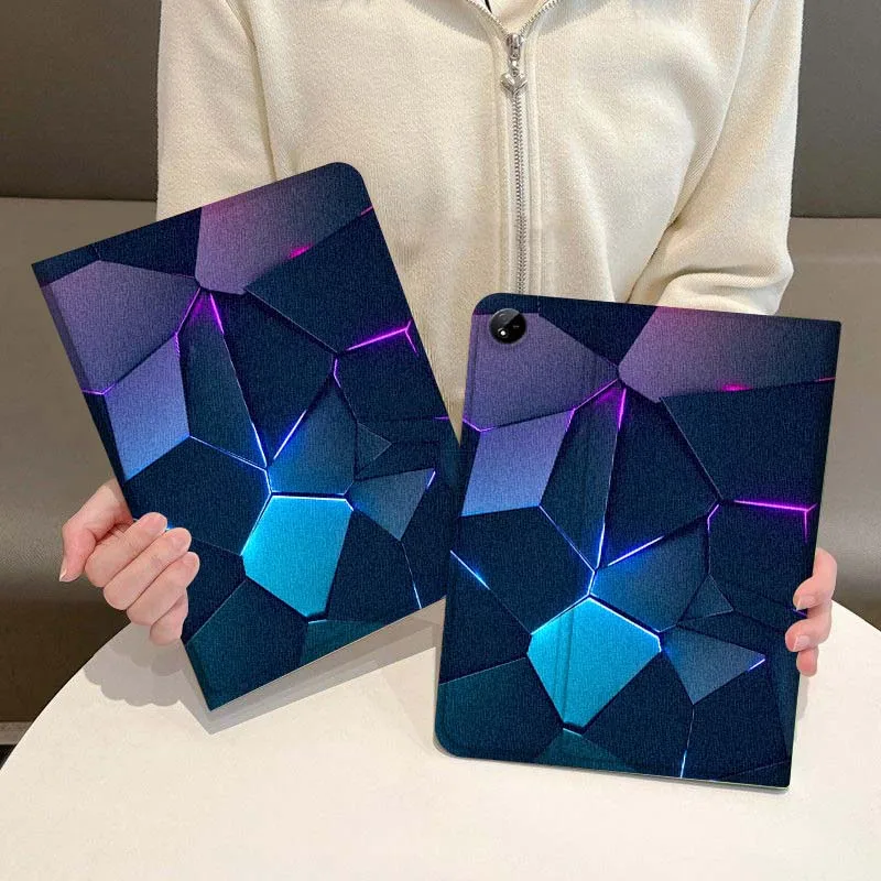 

Technology Art Pattern Tablet Case For Vivo IQOO Pad Air Pad3 IQOO Pad5 Pad2 Pad3 SE Pro 11.5 12.1 12.3 13 Inch